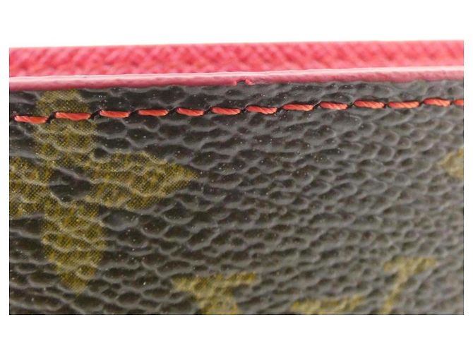 Louis Vuitton Monogram Cherry langes Portemonnaie Braun - Ansicht 4