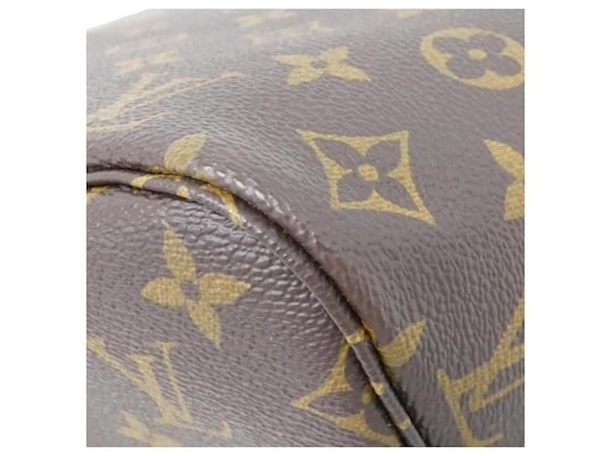 Borsa Louis Vuitton Monogram Neverfull MM Marrone - vista 2
