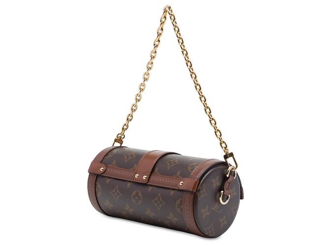Louis Vuitton Brown Monogram Papillon Trunk Marrone - vista 2