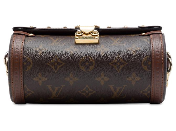 Louis Vuitton Brown Monogram Papillon Trunk Marrone - vista 3
