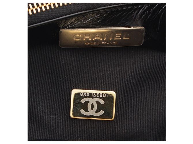 Borsa Shopping 31 Chanel Mini in vitello lucido matelassé nero - vista 5