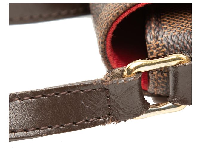 Louis Vuitton Brown Damiere Ebene Besace Rosebery Marrone - vista 7