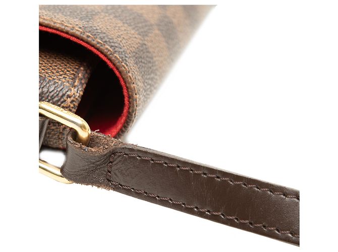 Louis Vuitton Brown Damiere Ebene Besace Rosebery Marrone - vista 8