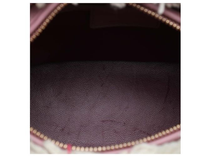 Dior White Medium Tweed Lady Dior Weiß - Ansicht 4