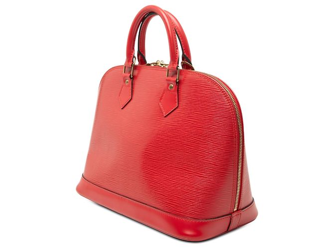 Louis Vuitton Red Epi Alma PM Vermelho - vista 2