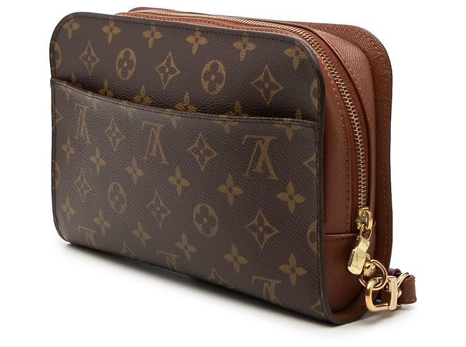Louis Vuitton Brown Monogram Orsay Marrone - vista 2