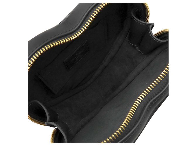 Louis Vuitton New Wave Heart Crossbody in pelle nera Nero - vista 3