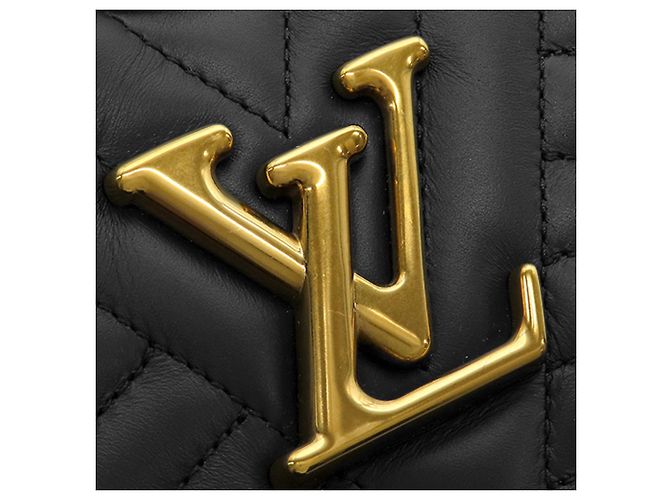 Louis Vuitton New Wave Heart Crossbody in pelle nera Nero - vista 5
