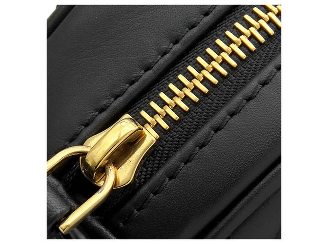 Louis Vuitton New Wave Heart Crossbody in pelle nera Nero - vista 6