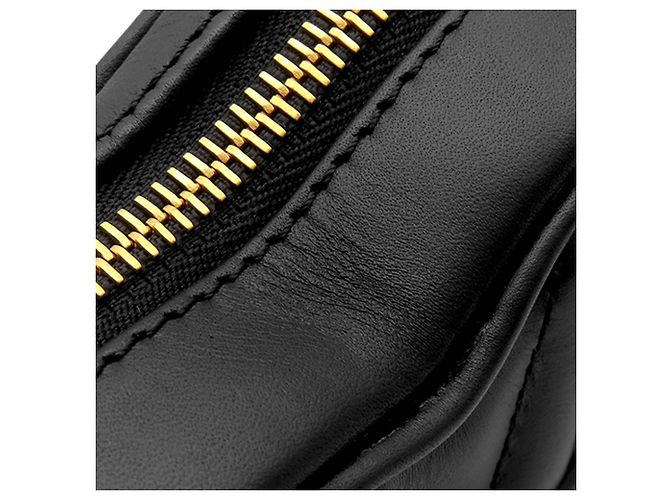 Louis Vuitton New Wave Heart Crossbody in pelle nera Nero - vista 7