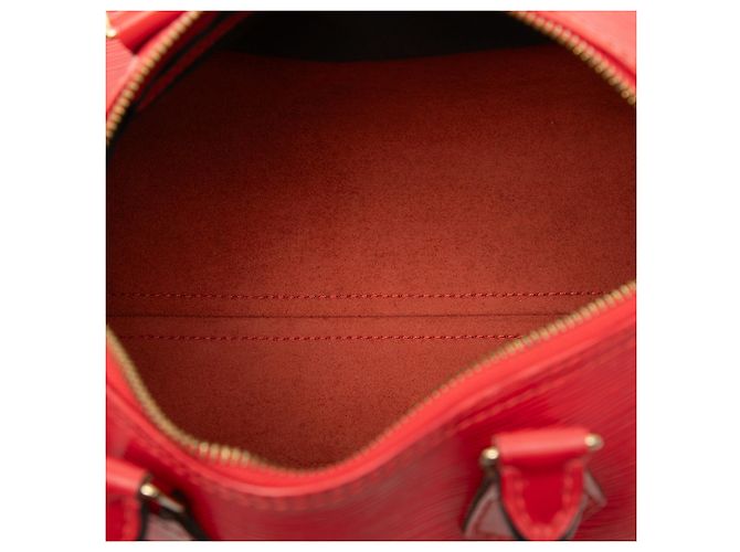 Louis Vuitton Red Epi Speedy 25 Rosso - vista 4