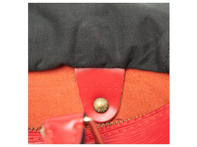 Louis Vuitton Red Epi Speedy 25 Rosso - vista 5