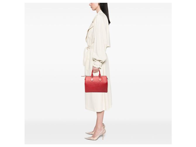 Louis Vuitton Red Epi Speedy 25 Rosso - vista 7