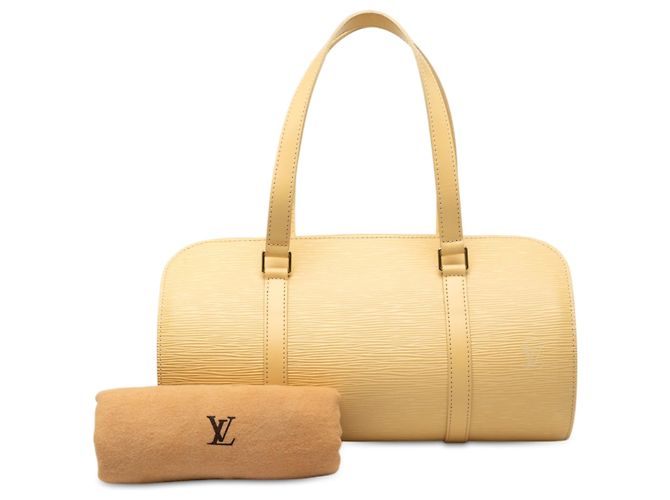 Louis Vuitton Beige Epi Soufflot - vista 7