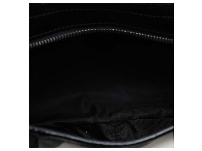 Burberry Gray Beat Check Nylon Brooklyn Hobo Marrone - vista 4