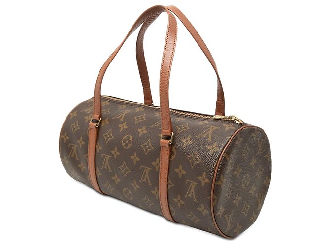 Louis Vuitton Brown Monogram Papillon 30 Marrone - vista 2