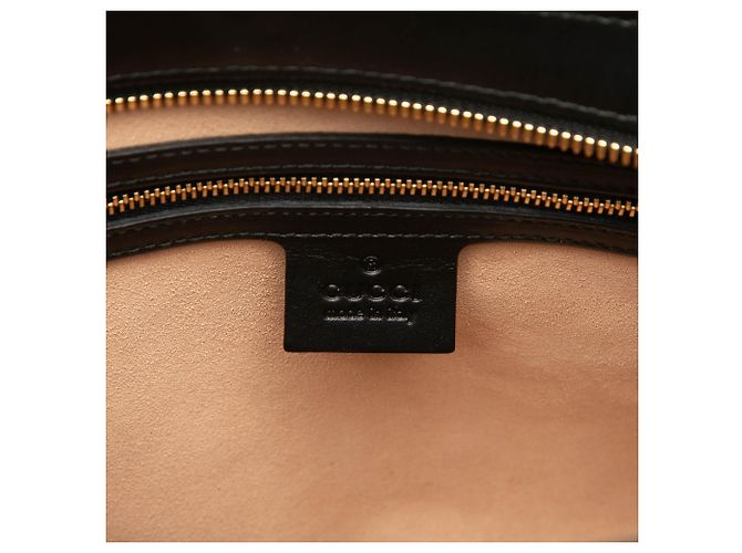 Borsa Tote Convertibile Guccissima Small Nera Gucci Nero - vista 5
