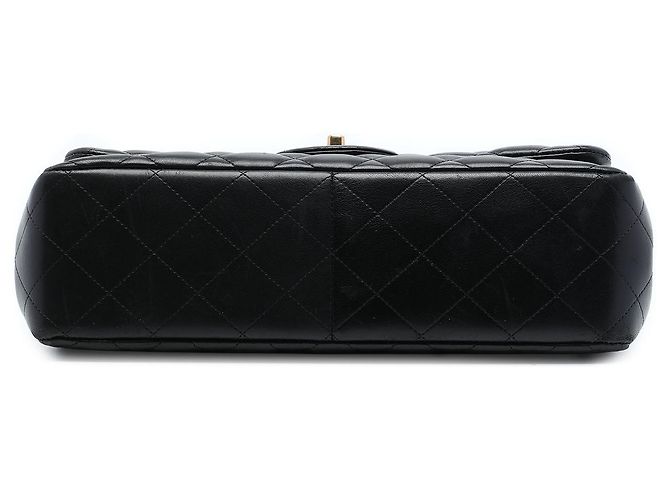 Chanel Black Jumbo Classic Lambskin Double Flap - view 3