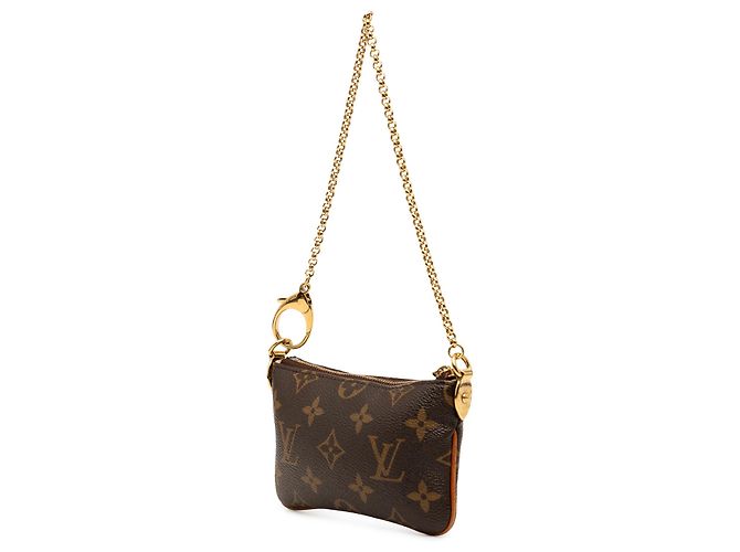 Louis Vuitton Brown Monogram Pochette Milla PM Marrone - vista 2