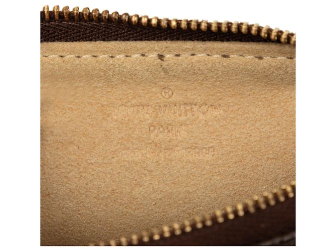 Louis Vuitton Brown Monogram Pochette Milla PM Marrone - vista 5