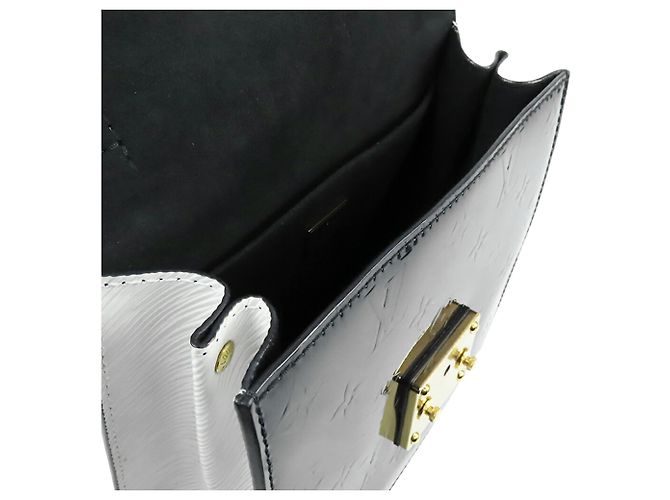 Louis Vuitton Black Monogram Vernis Spring Street Nero - vista 4