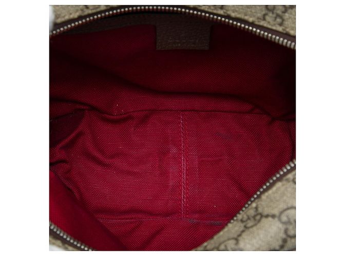 Gucci Beige GG Supreme Soft Trunk Crossbody - vista 4