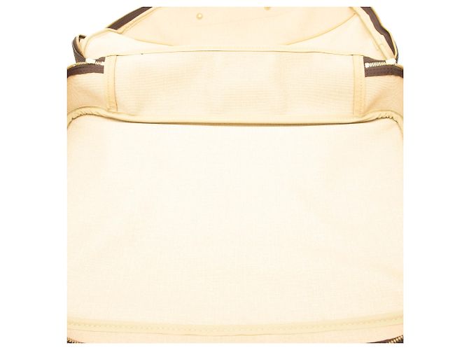 Louis Vuitton Brown Monogram Alize 24 Heures Marrone - vista 7