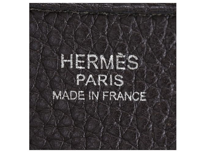 Hermès Brown Clemence Evelyne I 33 Marrone Marrone scuro - vista 7