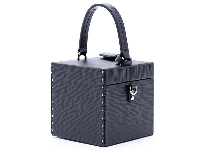 Louis Vuitton Black Epi Bleecker Box Nero - vista 2