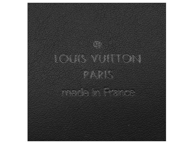 Louis Vuitton Brown Nigo Giant Damier Ebene Tortoise Double Phone Pouch Marrone - vista 5