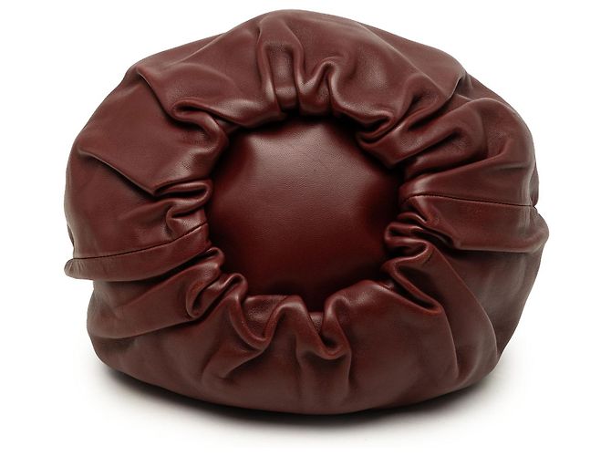 Bolsa Bounce LOEWE em Nappa Vermelha Vermelho Bordeaux - vista 3