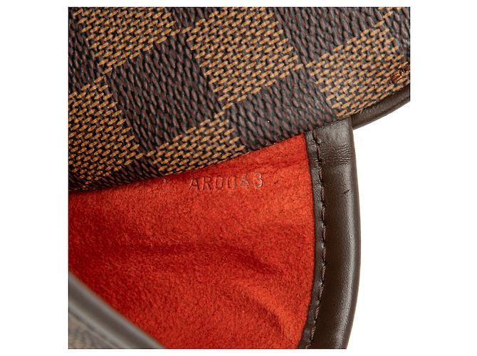 Louis Vuitton Brown Damier Ebene Sarria Horizontal Marrone - vista 6