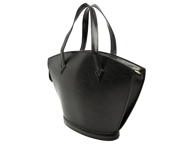 Louis Vuitton Black Epi Saint Jacques PM Short Strap Nero - vista 2