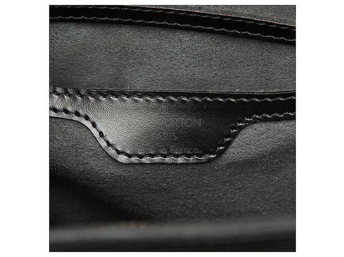 Louis Vuitton Black Epi Saint Jacques PM Short Strap Nero - vista 5
