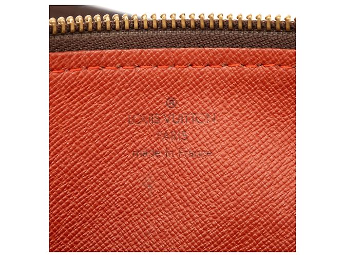 Louis Vuitton Brown Damier Ebene Papillon 30 Marrone - vista 5