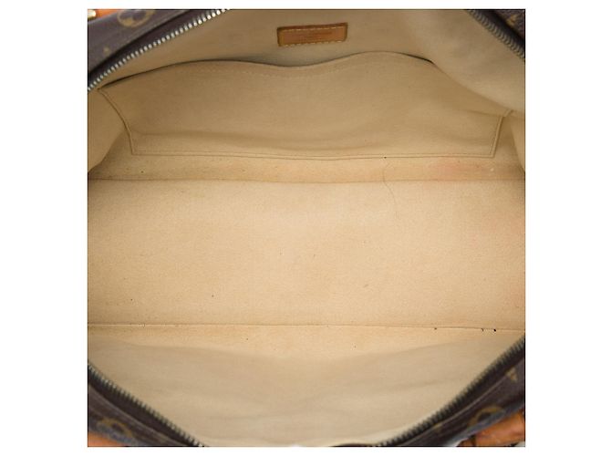 Louis Vuitton Brown Monogram Manhattan GM Castaño - vista 4