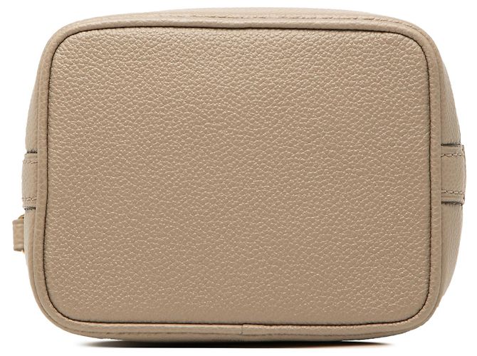 Louis Vuitton Brown Bicolor Monogram Empreinte Nano Noe Marrone Taupe - vista 3