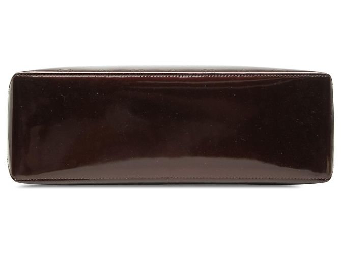 Louis Vuitton Purple Monogram Vernis Wilshire MM Porpora - vista 3