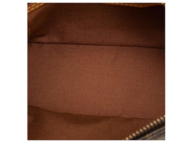 Louis Vuitton Brown Monogram Trotteur Marrone - vista 4