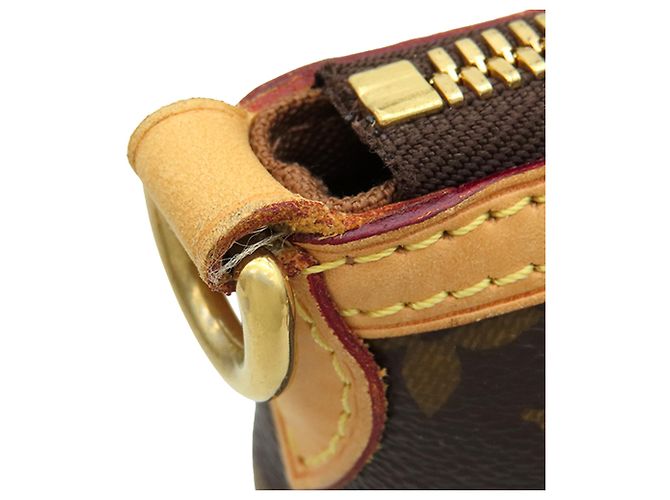 Louis Vuitton Brown Monogram Palermo GM Marrone - vista 10