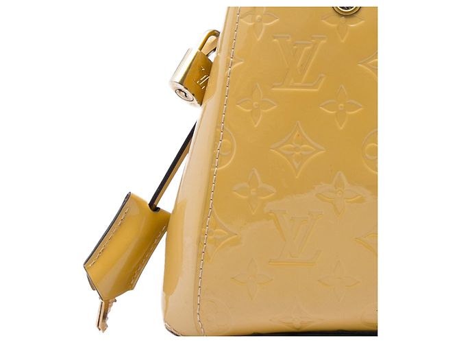 Louis Vuitton Beige Monogram Vernis Montaigne BB - vista 6