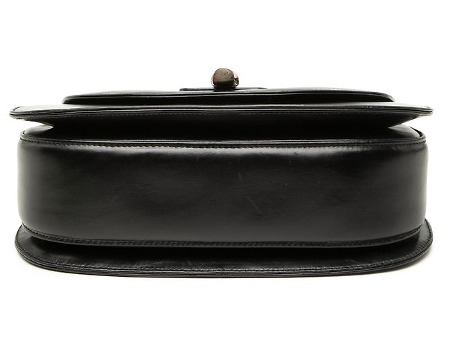 Gucci Black Calfskin Bamboo Night Nero - vista 3