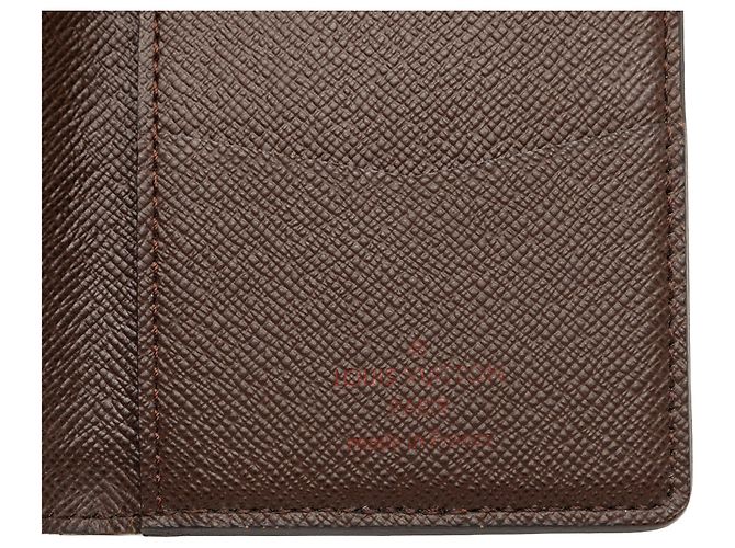 Louis Vuitton Brown Damier Ebene Pocket Organizer Castaño - vista 5