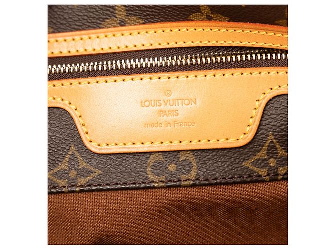 Louis Vuitton Brown Monogram Sac Shopping Marrone - vista 5