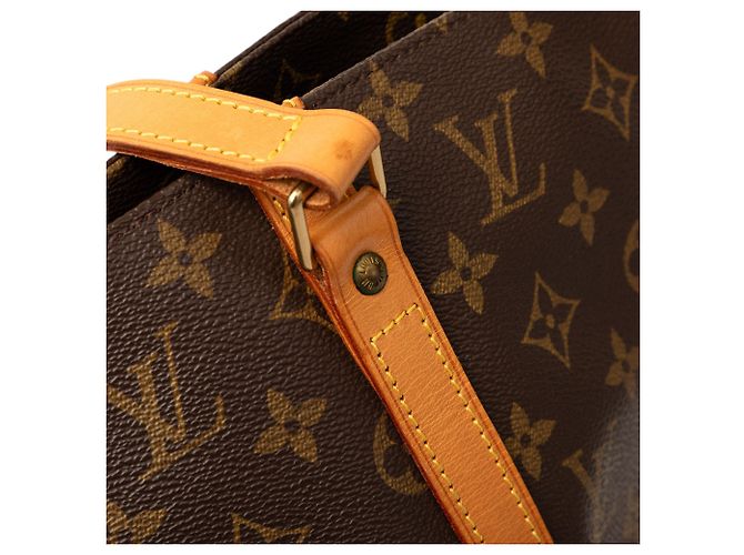 Louis Vuitton Brown Monogram Sac Shopping Marrone - vista 8