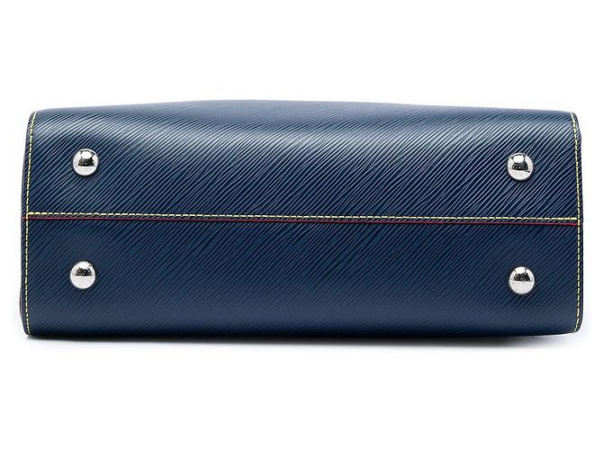 Borsa Louis Vuitton Blue Epi Twist Satchel - vista 3