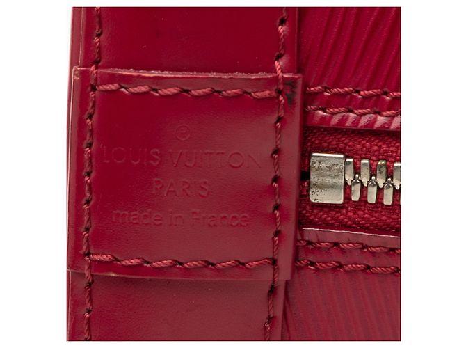 Louis Vuitton Red Epi Alma PM Rosso - vista 5