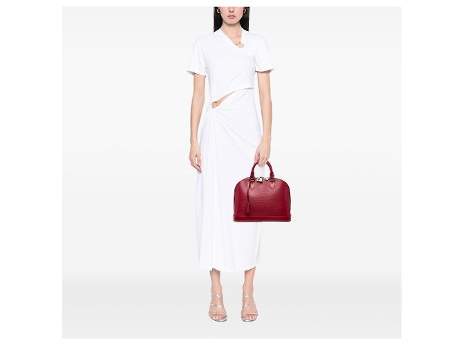 Louis Vuitton Red Epi Alma PM Rosso - vista 7