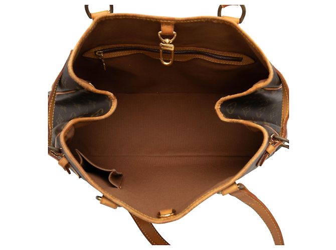 Louis Vuitton Brown Monogram Batignolles Horizontal Marrone - vista 4