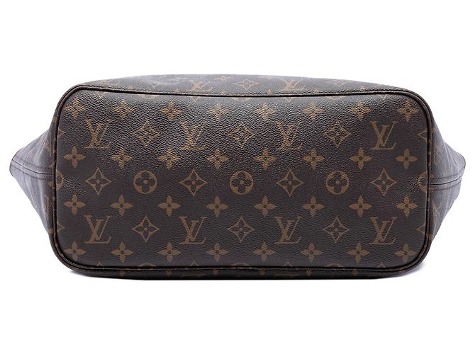 Louis Vuitton Brown Monogram Neverfull MM Braun - Ansicht 3